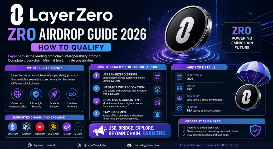 LayerZero ZRO Airdrop Guide 2026